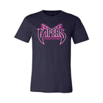 Vipers Fastpitch Navy Tee - Unisex